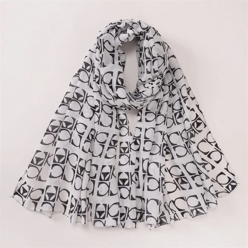 1Pcs Watercolor Print Lady Hijab Women Bohemian Soft Islam Ramadan Muslim Hijabs Foulard Femme Shawl Wrap Scarf Headscarf