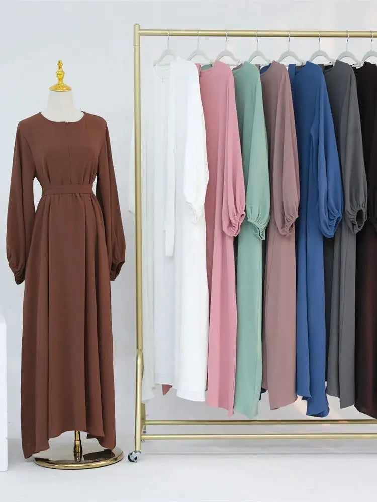 Ramadan Abayas Muslim Arabic Modest Dress Prayer Clothes For Women Abaya Dubai Turkey Islam Kaftan Robe Femme Musulmane Vestidos