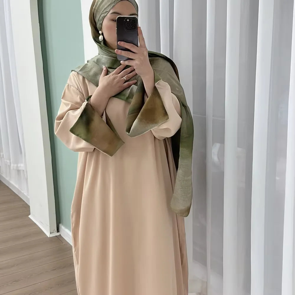 Middle East Abayas Turkey Kaftan Women Muslim Hijab Dress Ramadan Fashion Islam Clothing Eid Djellaba Morocco Caftan Femme Robe