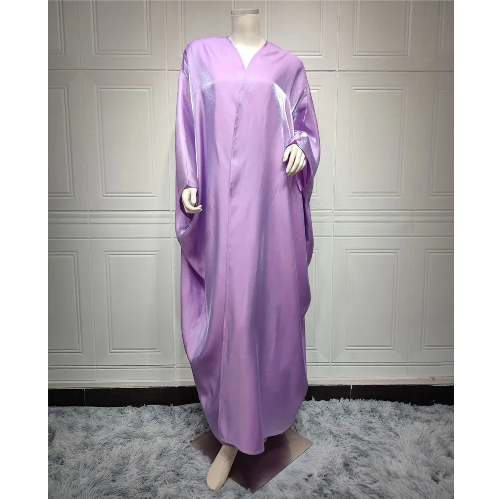 Eid Djellaba Ramadan Abayas for Women Modest Muslim Dress Dubai Open Abaya Kimono Jalabiya Kebaya Caftan Marocain Femme Robe New