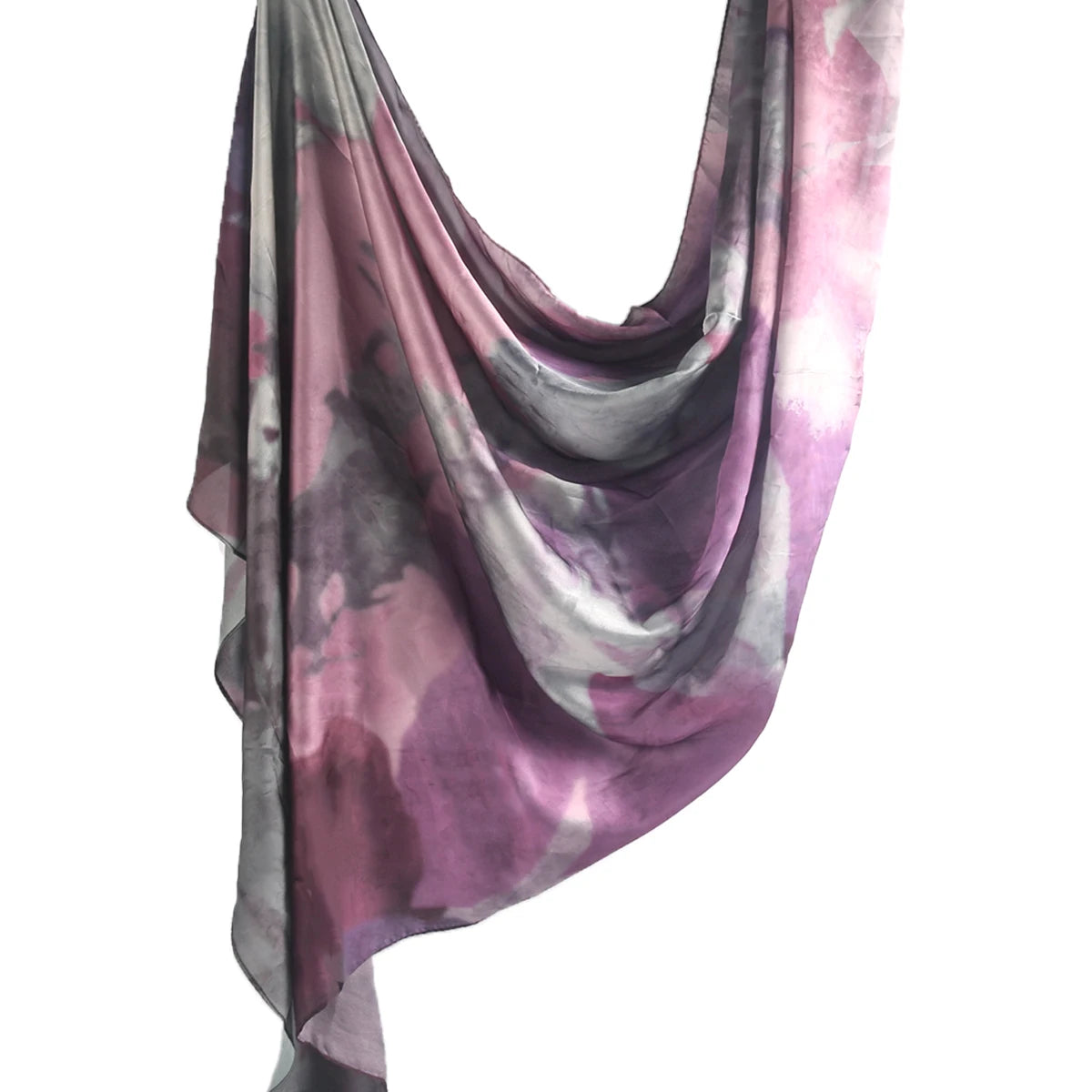 180*85cm Premium Ombre Marble Water Print Shawl Hijab Scarves Muslim Ethnic Woman Chiffon Silk Bandanas Printed Hijabs