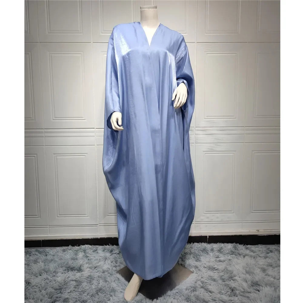 Eid Djellaba Ramadan Abayas for Women Modest Muslim Dress Dubai Open Abaya Kimono Jalabiya Kebaya Caftan Marocain Femme Robe New
