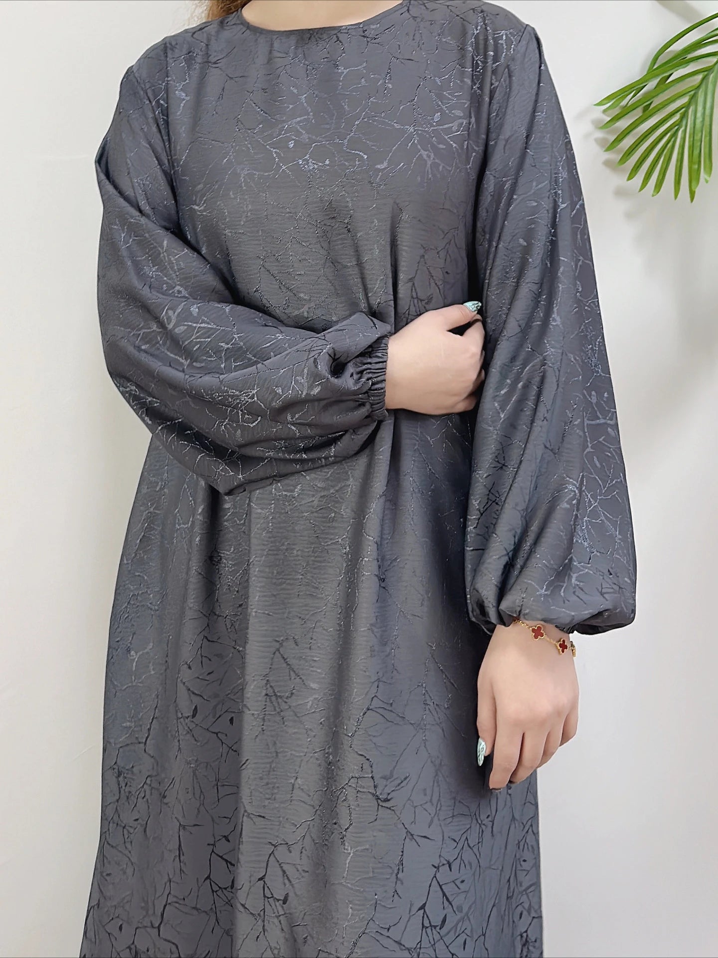 Eid Floral Print Muslim Abaya Dress Women Ramadan Satin Party Dresses Dubai Arab Moroccon Kaftan Gown Robe Vestido Caftan 2025