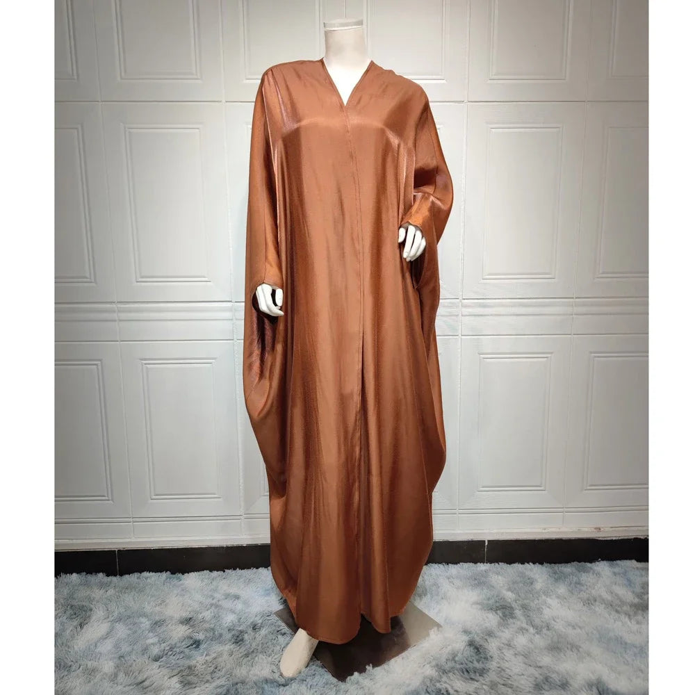 Eid Djellaba Ramadan Abayas for Women Modest Muslim Dress Dubai Open Abaya Kimono Jalabiya Kebaya Caftan Marocain Femme Robe New