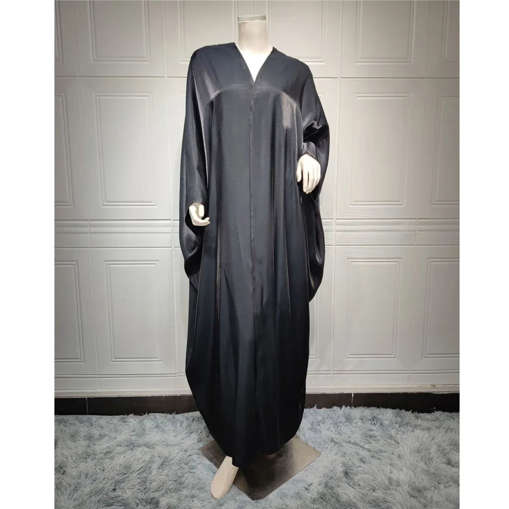 Eid Djellaba Ramadan Abayas for Women Modest Muslim Dress Dubai Open Abaya Kimono Jalabiya Kebaya Caftan Marocain Femme Robe New