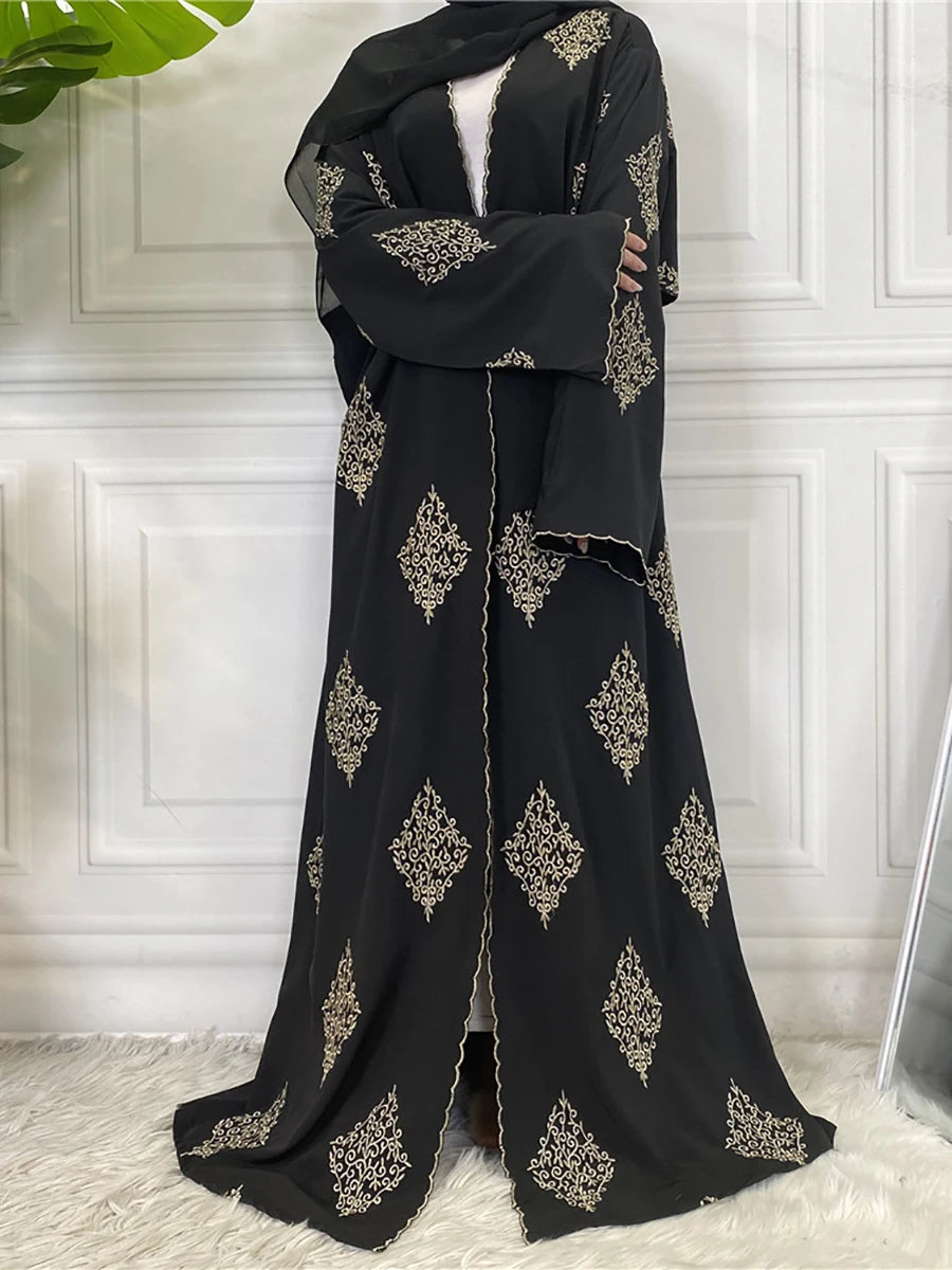 Modest Abaya Ramadan Dubai Robe Femme Musulmane Turkey Kaftan Islamic Clothing Muslim For Women Kimono Caftan Marocain Cardigan