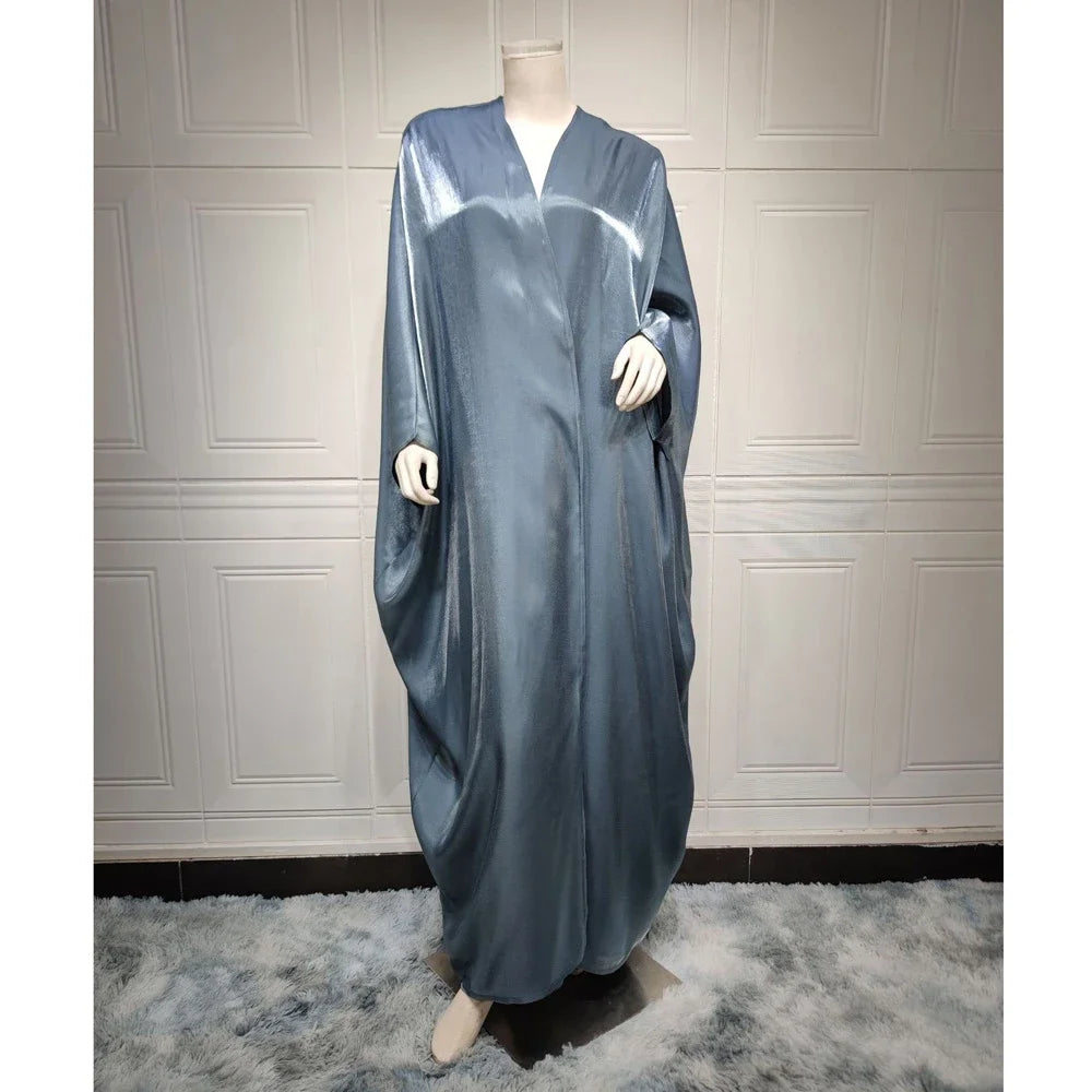 Eid Djellaba Ramadan Abayas for Women Modest Muslim Dress Dubai Open Abaya Kimono Jalabiya Kebaya Caftan Marocain Femme Robe New