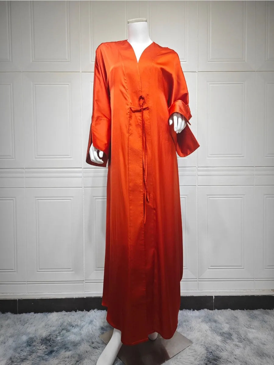 Muslim Open Abaya Women Modest Dresses Arab Cardigan Long Robe Morocco Dubai Abayas Kaftan Islam Eid Ramadan Jalabiya Vestidos